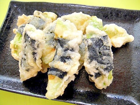 アボカドの海苔巻き天ぷら